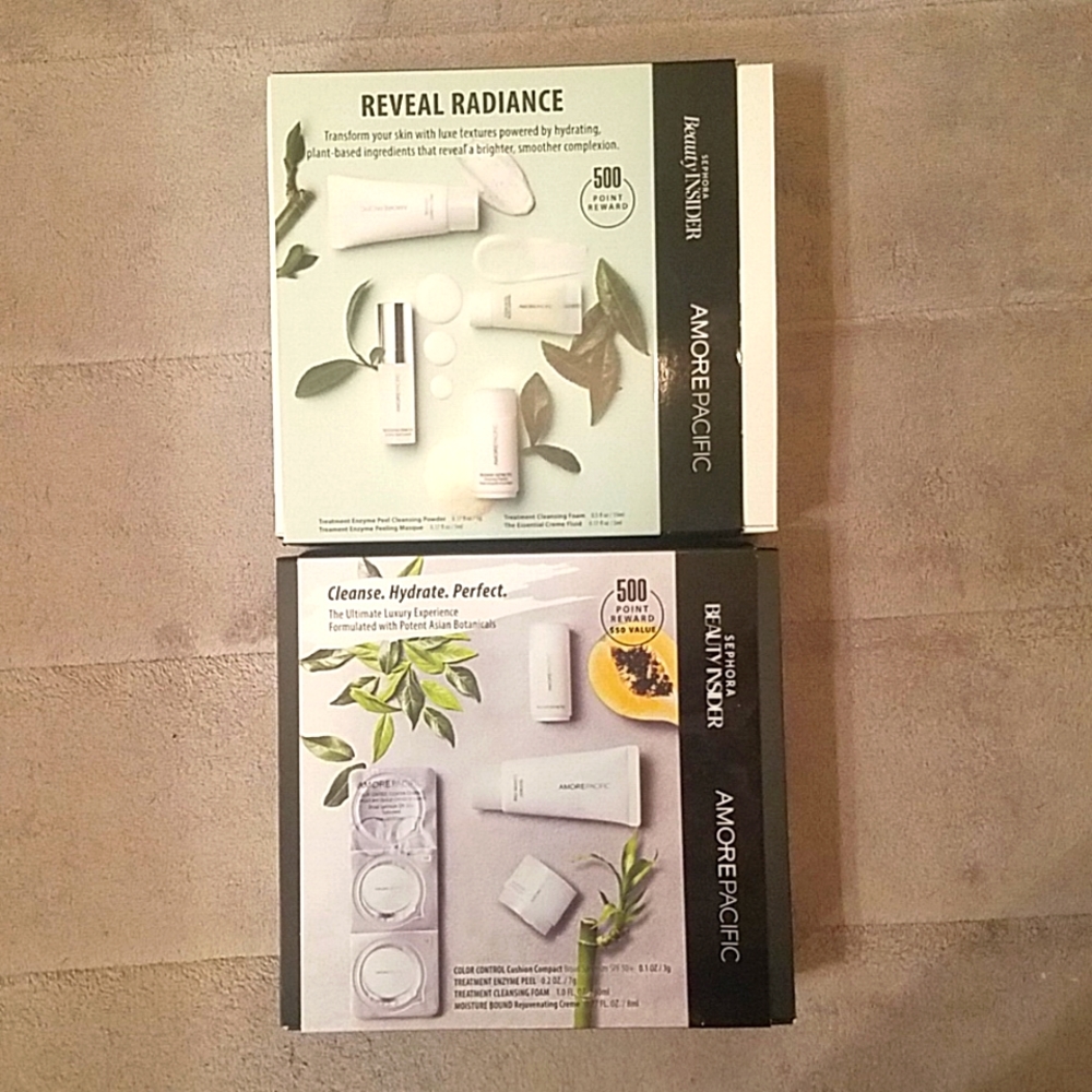 AmorePacific deluxe sample kits x2 NIB Sephora
